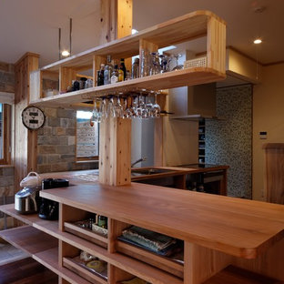 Ispirazione per una cucina american style